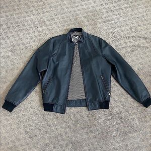 Vintage Volcom faux leather jacket